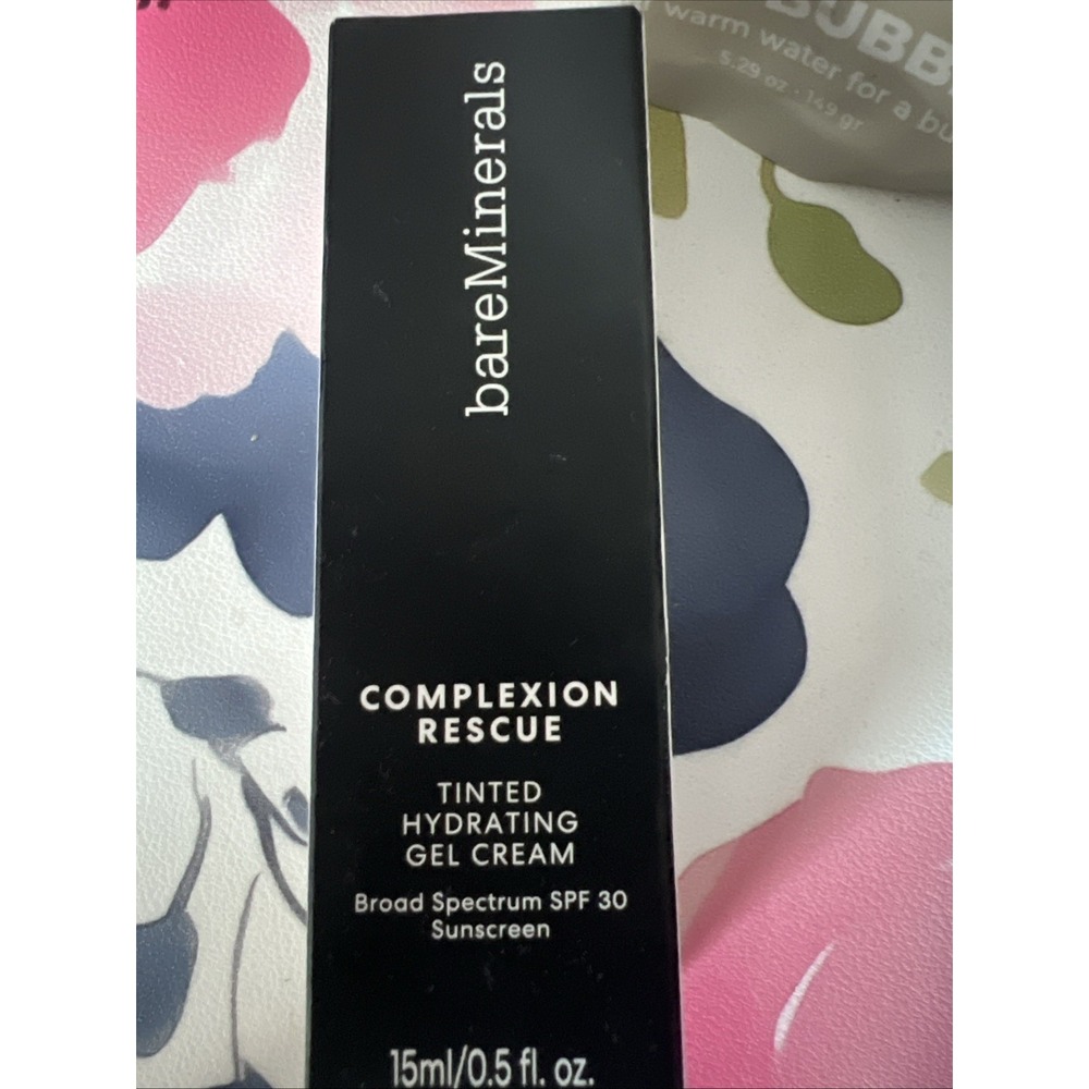 BareMinerals Complexion Rescue Tinted Hydrating Gel Cream 0.5 oz ~ Cinnamon 10.5